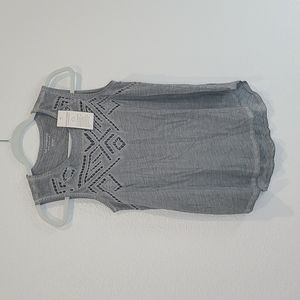 NWT Soft Surroundings gray tank XS